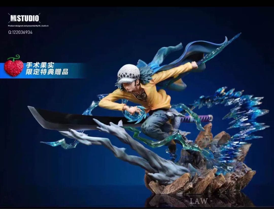 ワンピース　トラファルガー・ロー　 ガレージキット　フィギュア　完成品