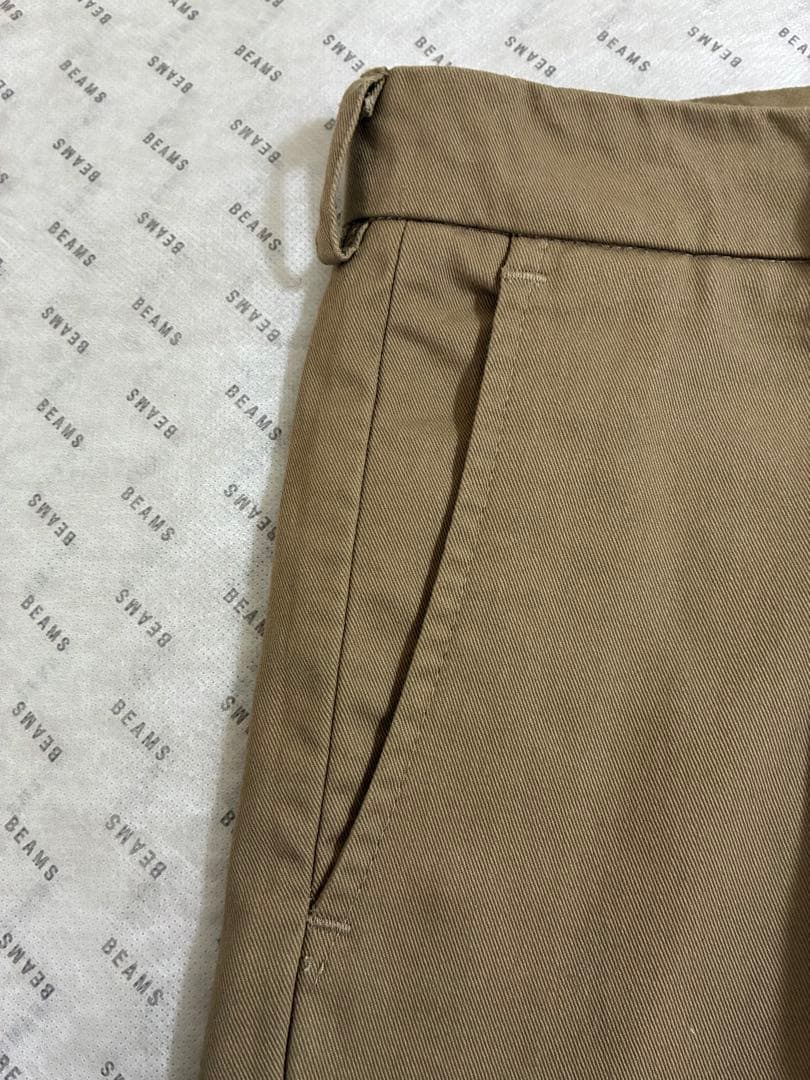 【着用1回】BEAMS PLUS別注 BARRY BRICKENチノパン［33］
