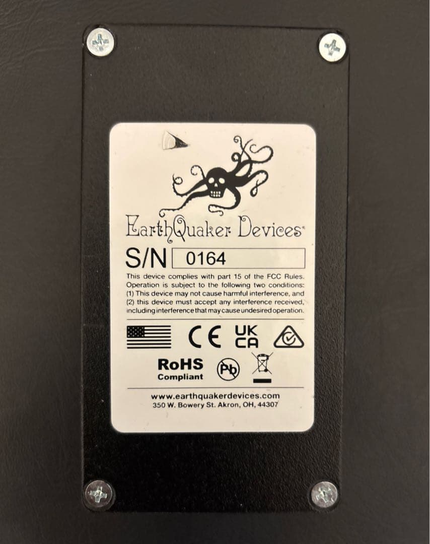 ギター EARTHQUAKER DEVICES One to Four Splitter