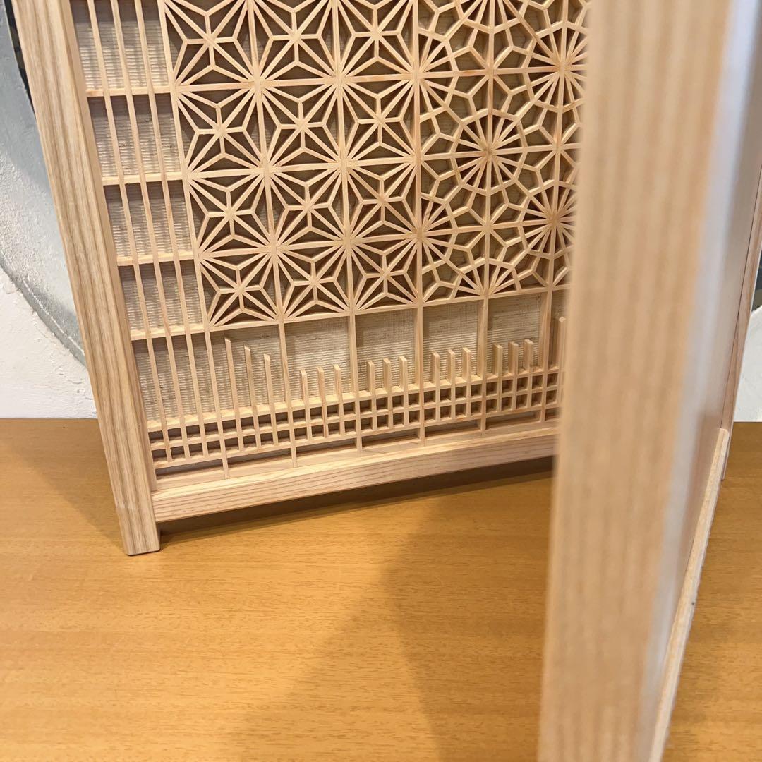 新品　組子　衝立　ついたて　パーテーション