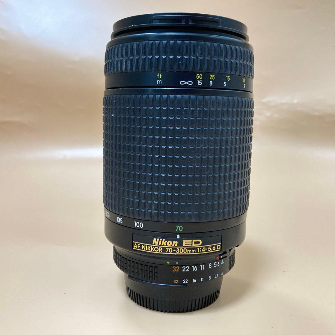 望遠レンズ ニコン Nikon AF 70-300mm F4-5.6 D ED