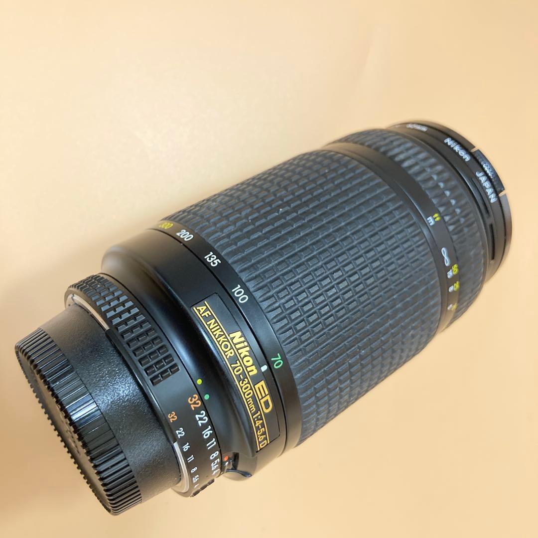 望遠レンズ ニコン Nikon AF 70-300mm F4-5.6 D ED