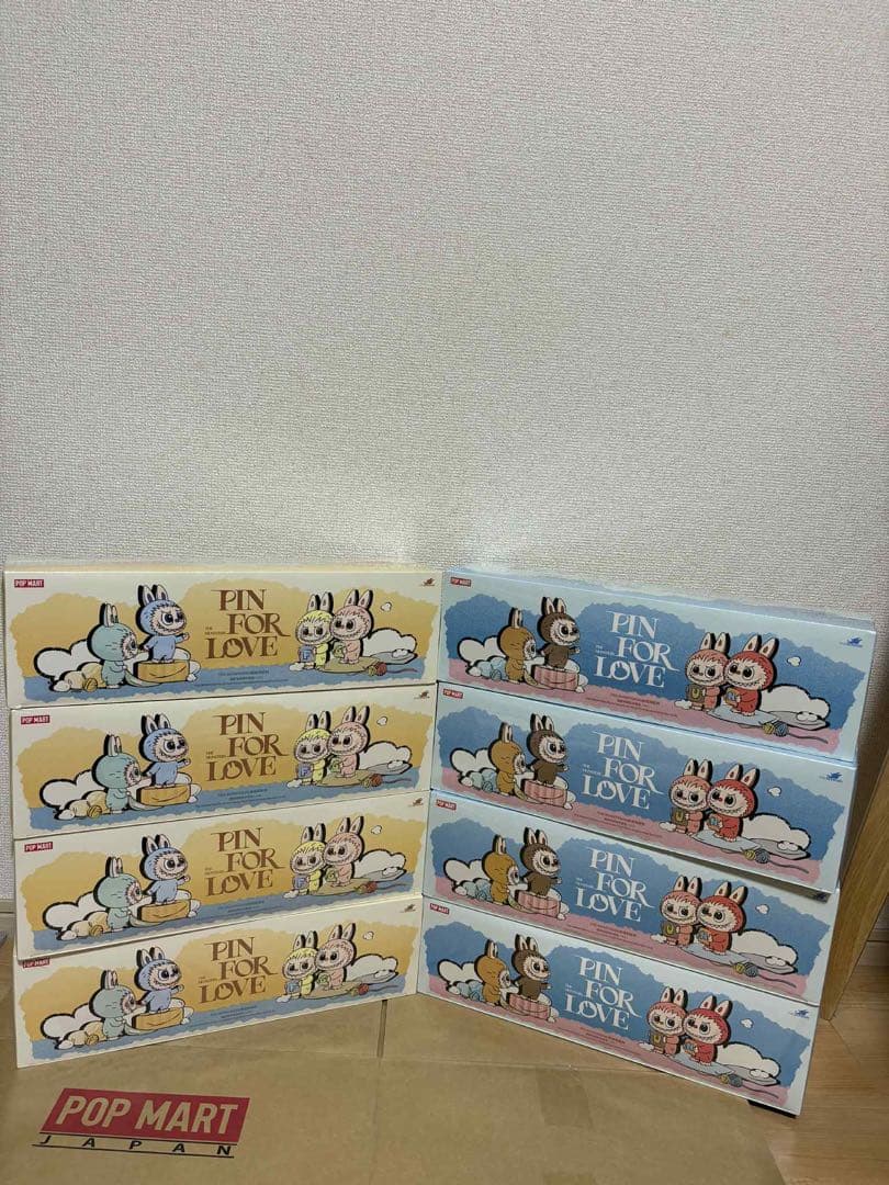 THE MONSTERS PIN FOR LOVE A-M N-Z 8箱セット