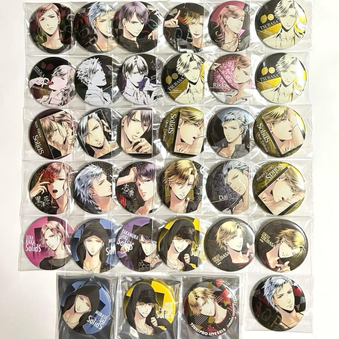 SolidS 缶バッジ リンライ アクスタ トートバッグ AGF ツキプロ