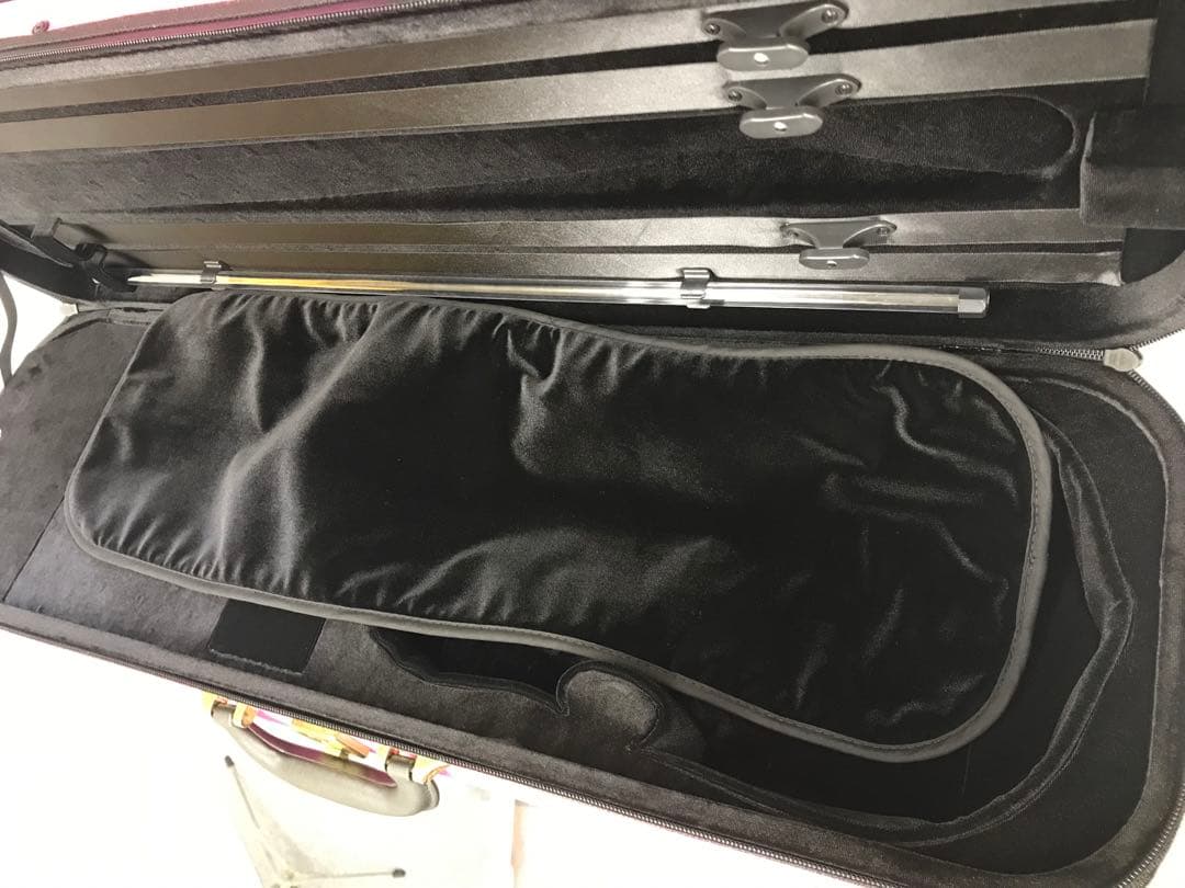 スーパーライト　バイオリンケース　ピンク