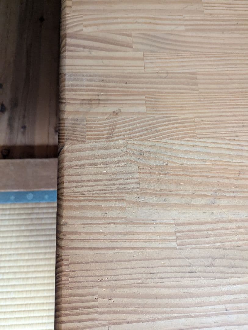 木製ダイニングテーブル天板のみ（傷あり）