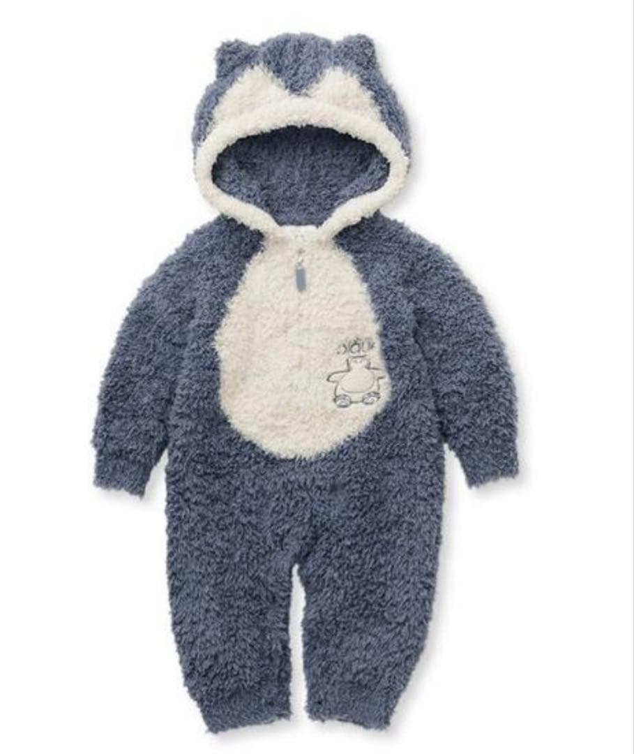 新品未使用品【ポケモンスリープ】【ベビー】【70サイズ】 カビゴンロンパース