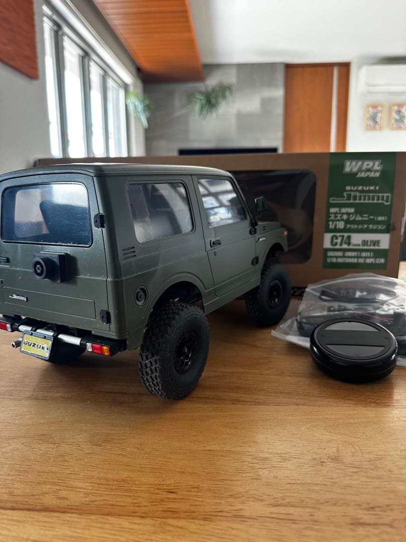 WPL C74-OLIVE ジムニー 1/10ラジコンカー【カスタム】