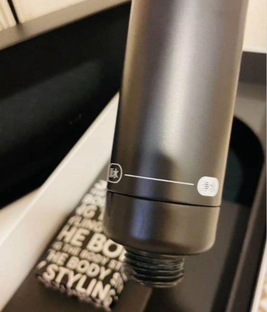 THE BODY STYLING ブラック シャワーヘッド 予備カートリッジ付き