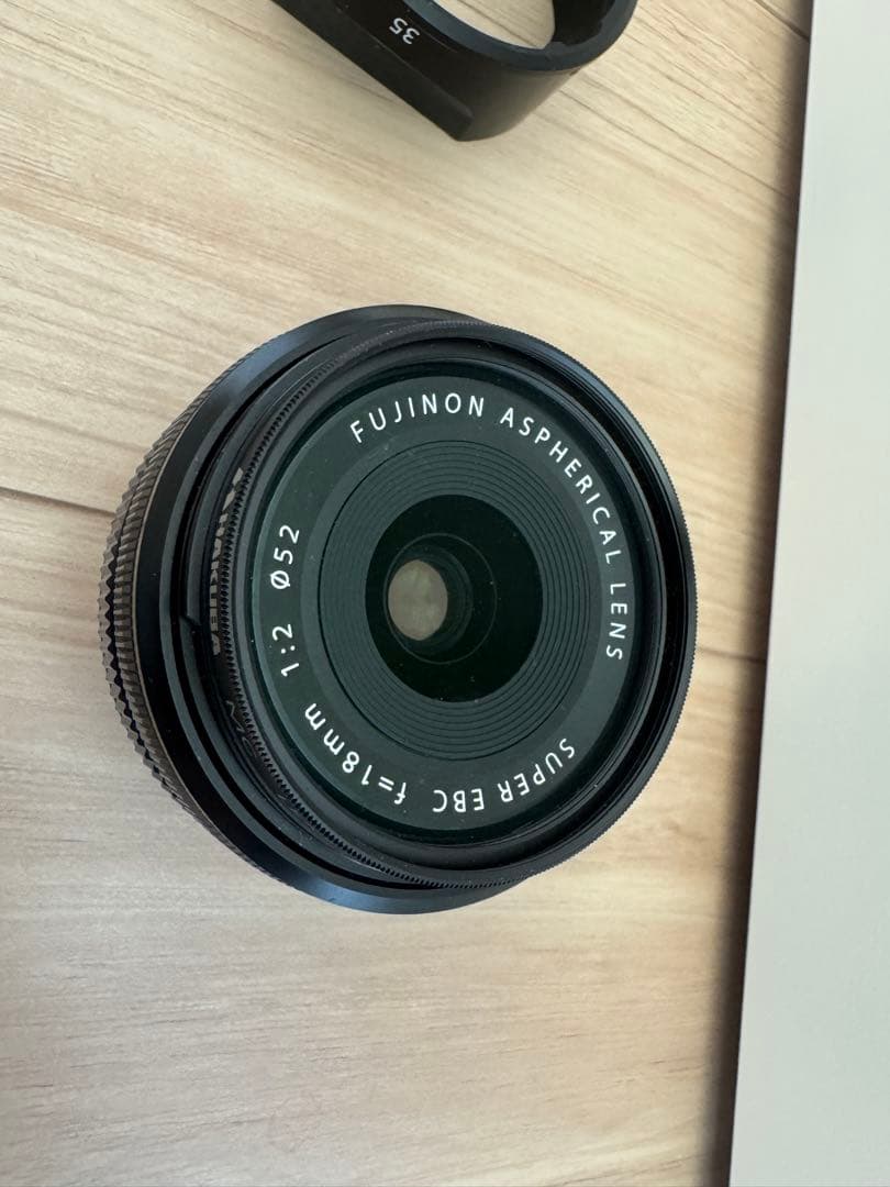Fujifilm XF18mm f2 単焦点レンズ