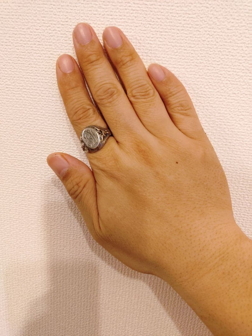 US ARMY STERLING製　ビンテージミリタリーリング【24号】