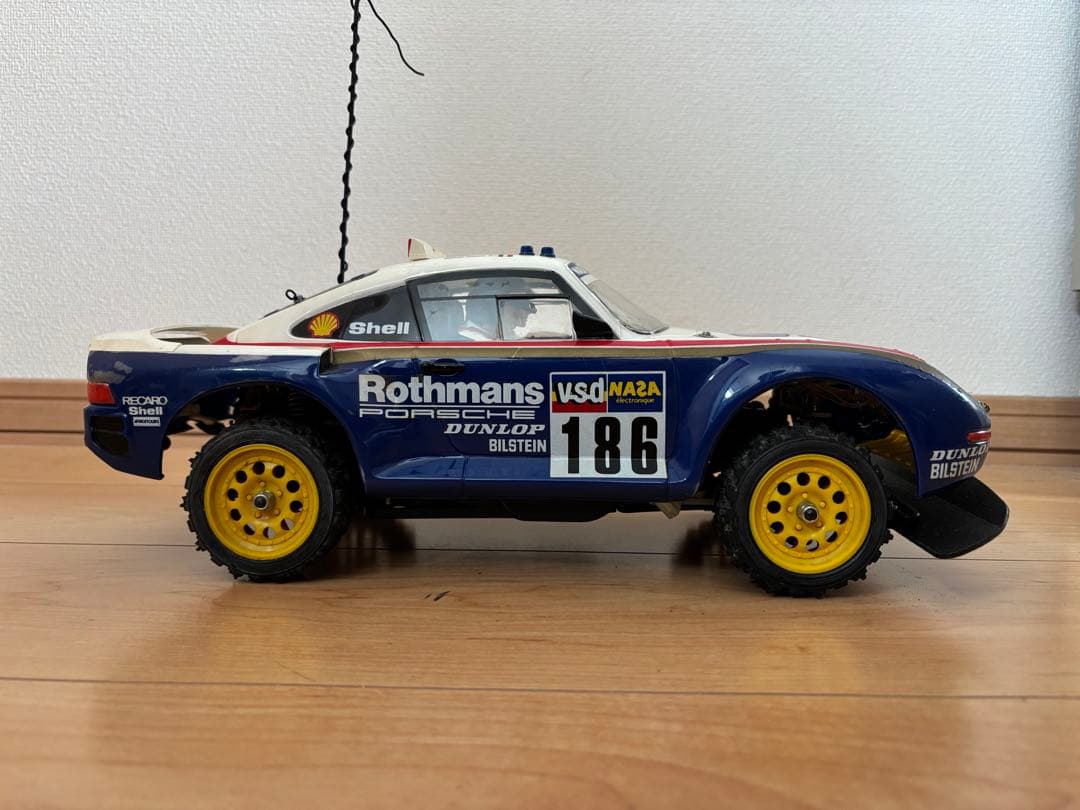 【当時物！テクニゴールドモーター付き！】タミヤ 1/12RC ポルシェ959！