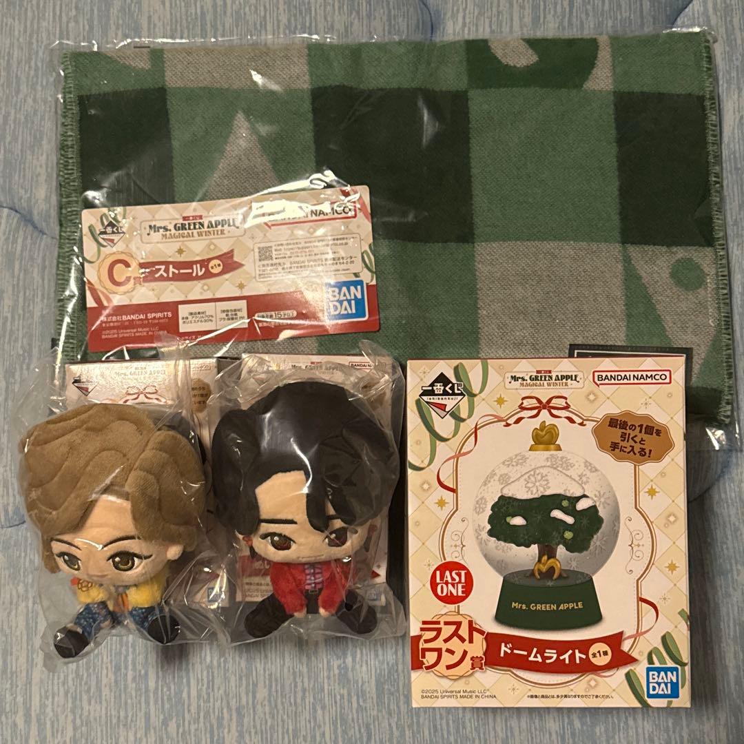 一番くじ　Mrs. GREEN APPLE MAGICAL WINTE A賞他