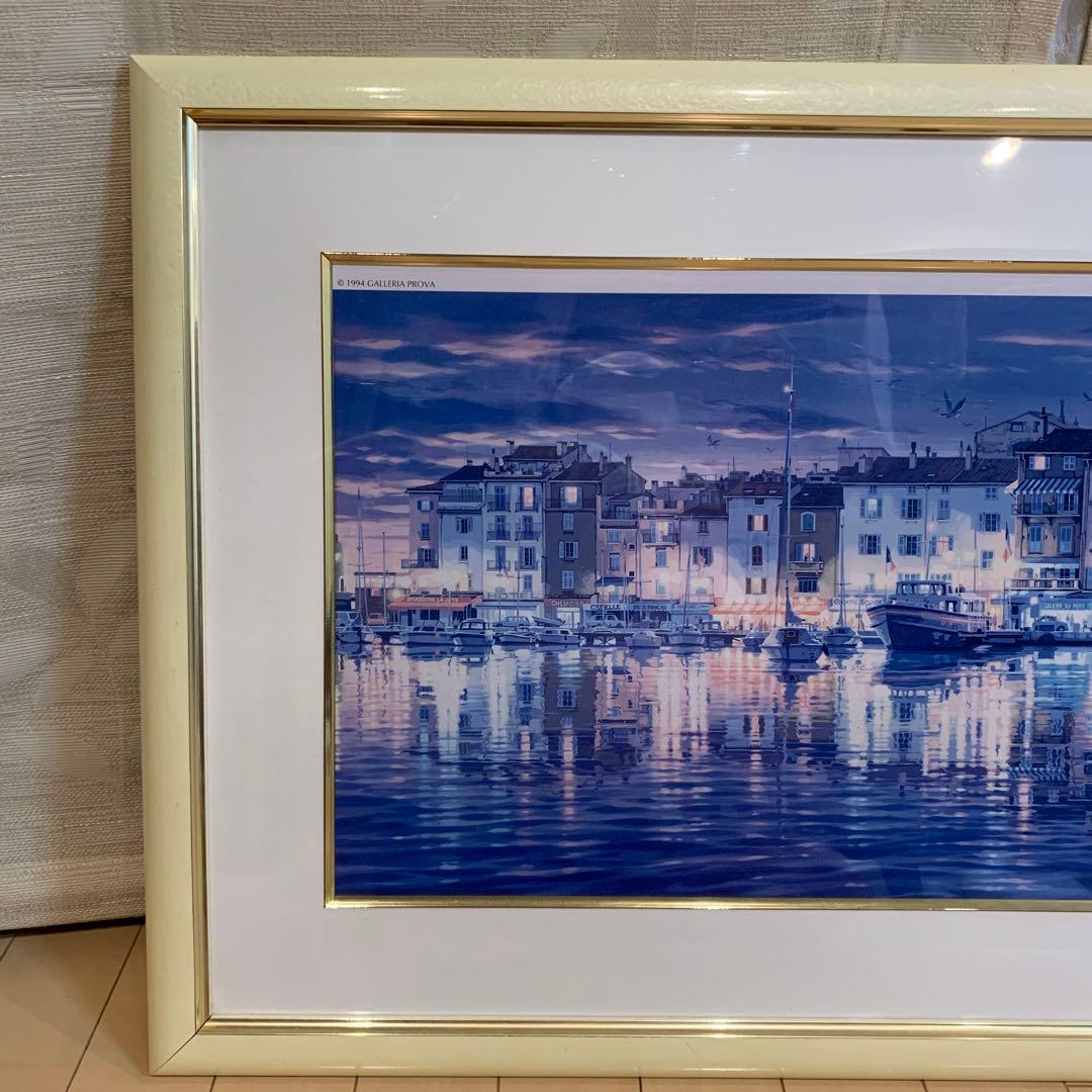 笹倉鉄平　サントロペ　アート　ポスター