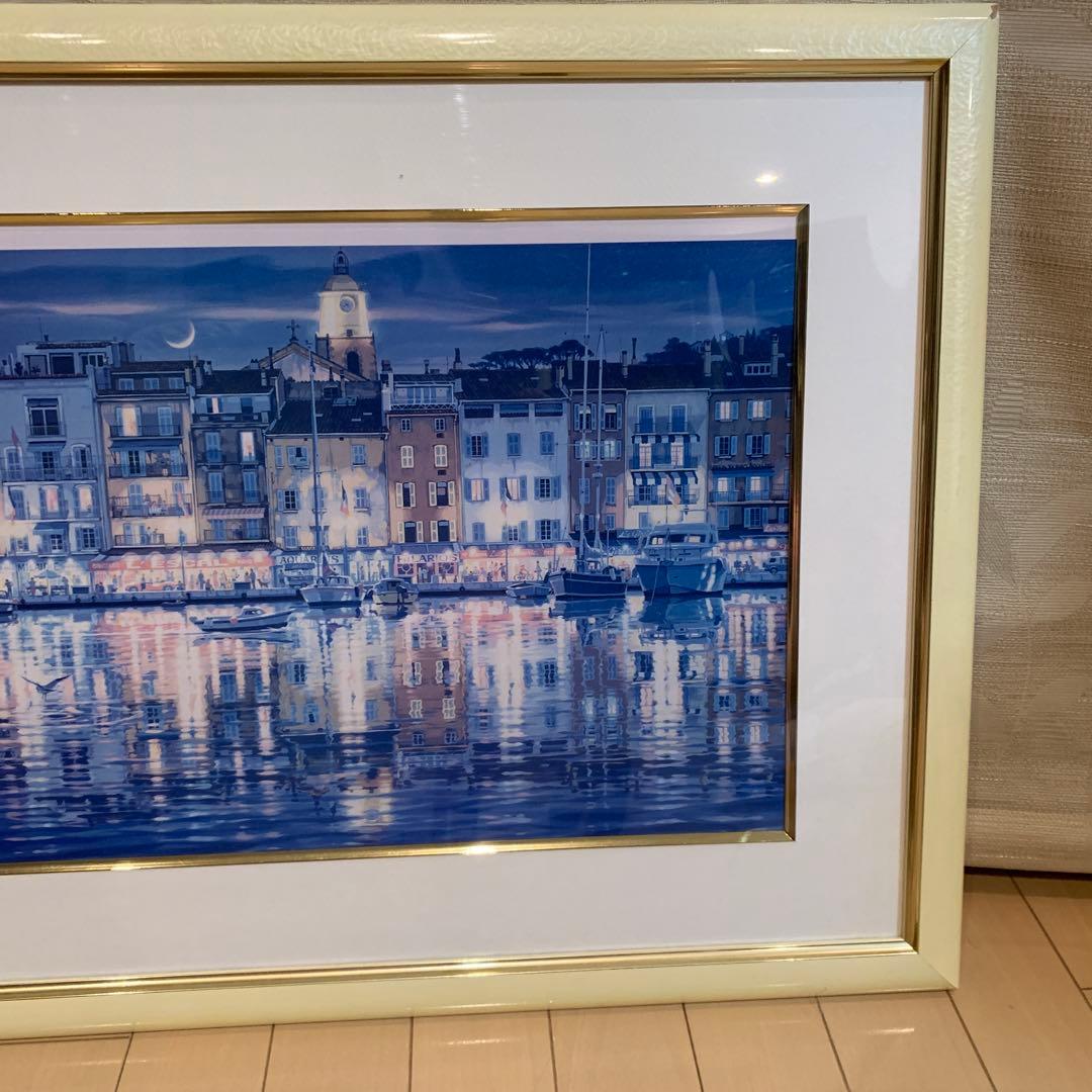 笹倉鉄平　サントロペ　アート　ポスター