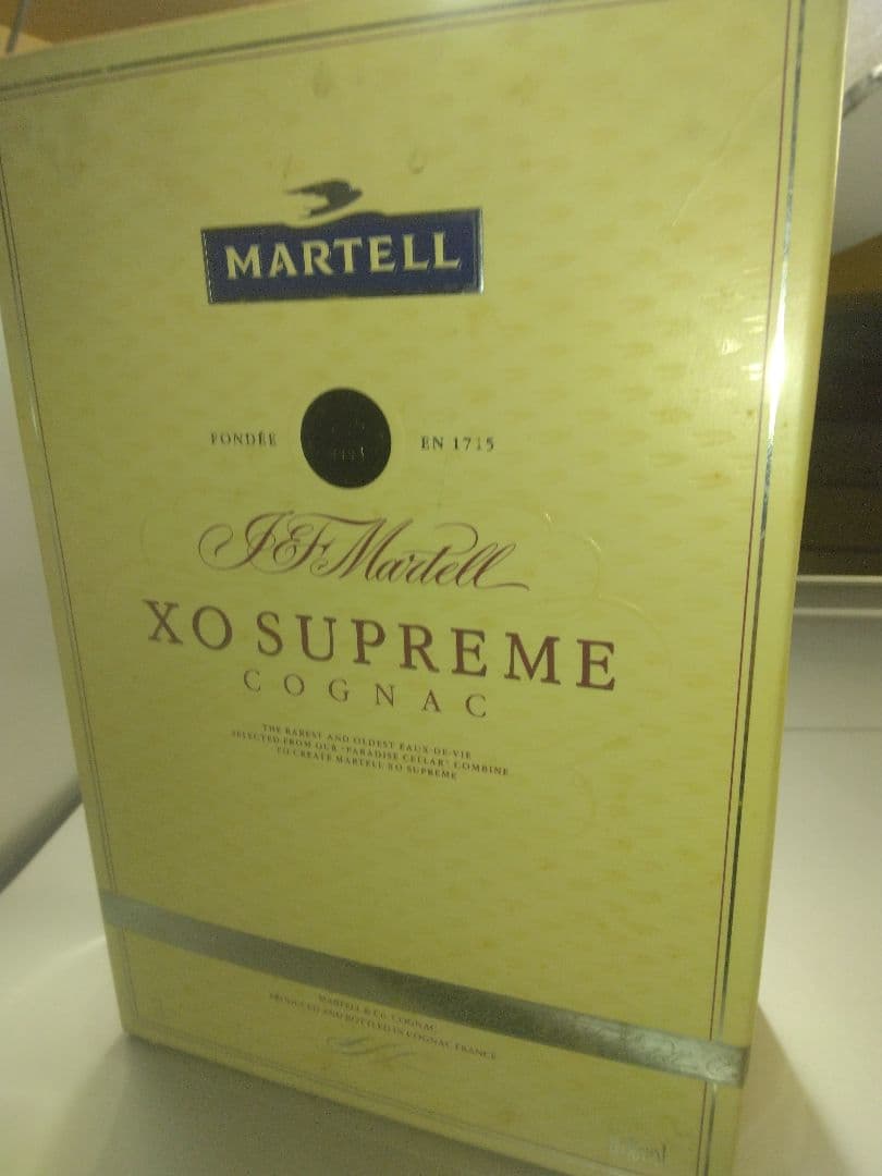 ウイスキー MARTELL XO SUPREME COGNAC