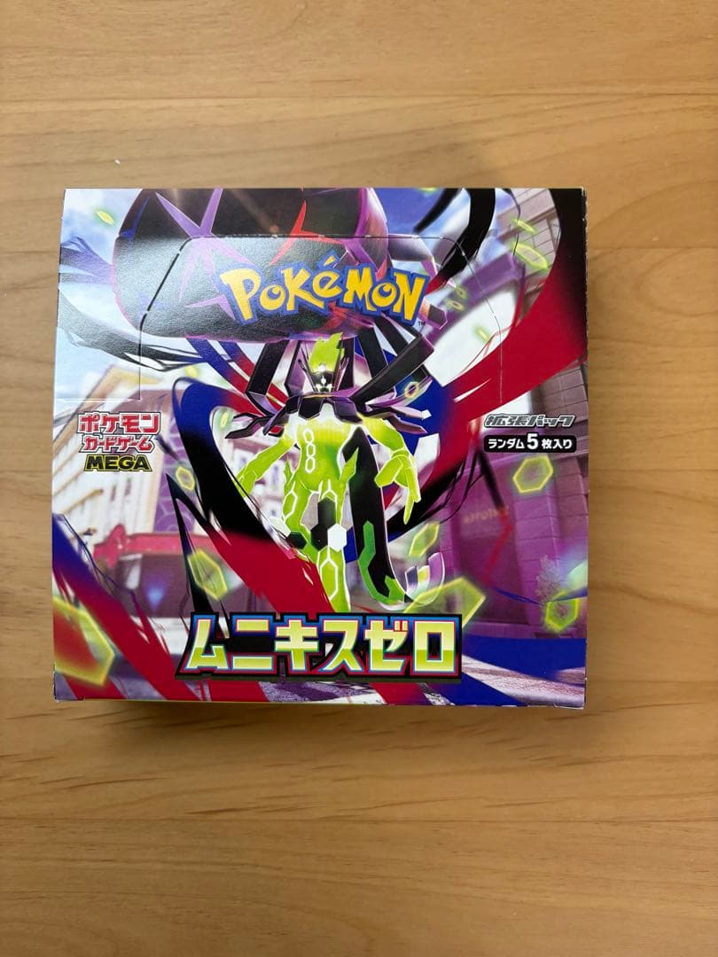 ポケモンカードゲーム 【ムニキスゼロ】 BOX 　※シュリンク無し