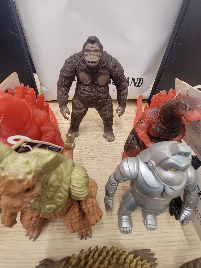 s*h様 ゴジラ フィギュア 怪獣 ソフビ まとめ売り