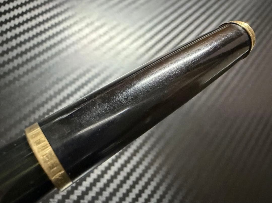 ペリカン 400NN オリジナル 万年筆 ブラックストライプ M 中字