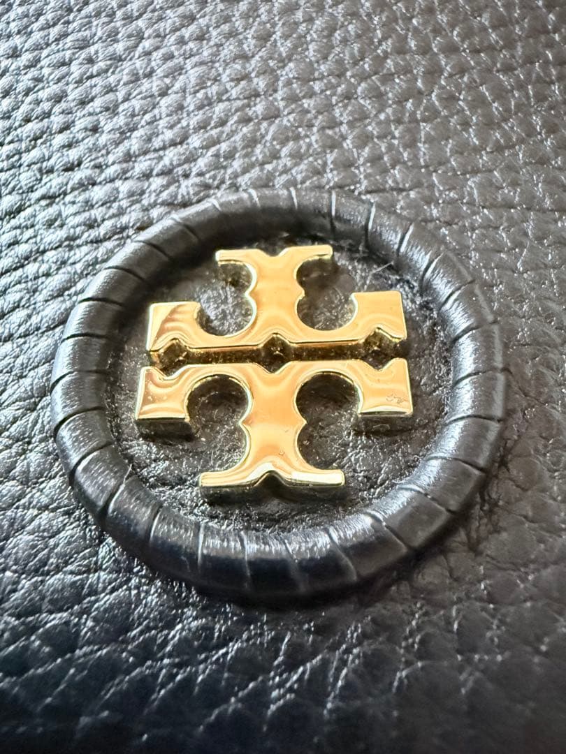 極美品 トリーバーチ ブリテン ショルダーバッグ 2way チェーン ブラック