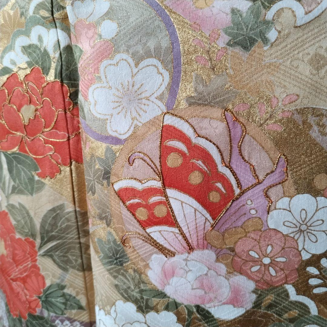 限定セール　1/22（木）まで！438.振袖7点セット 正絹　フルセット　成人式