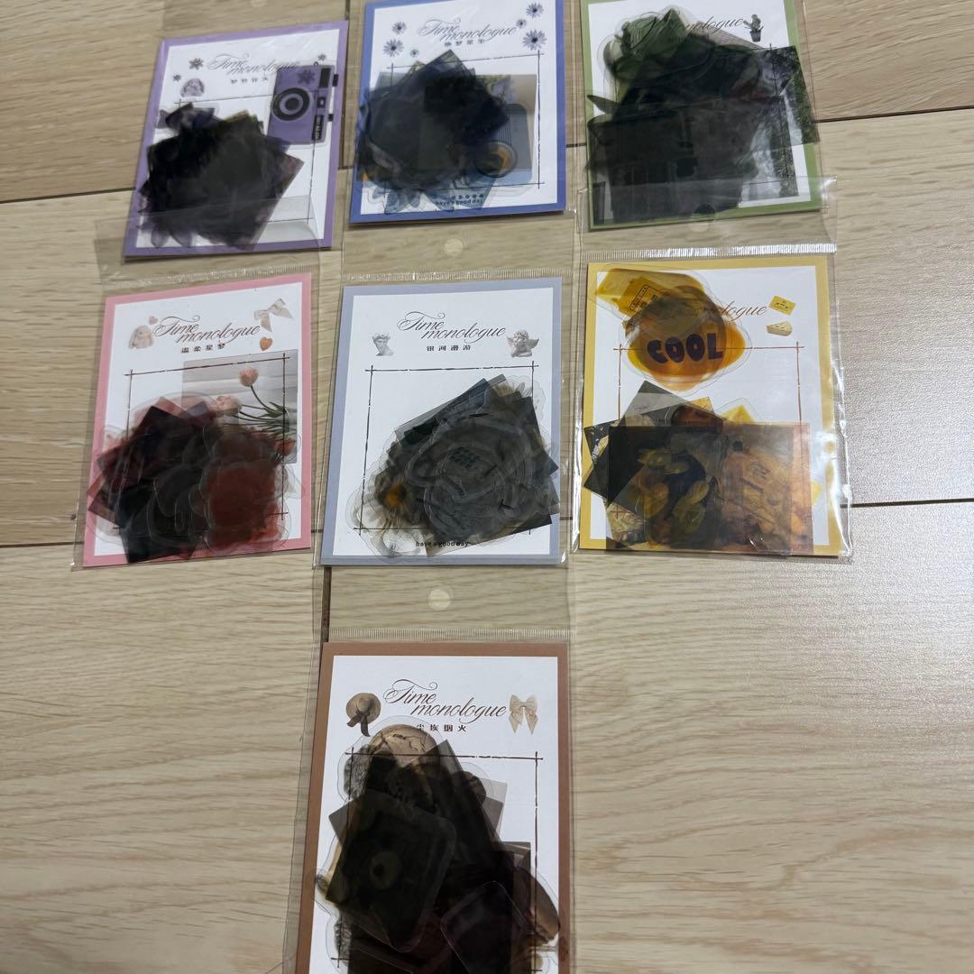 【全35種】シールまとめ売り① バラ売り⭕️ フレークシール 手帳用