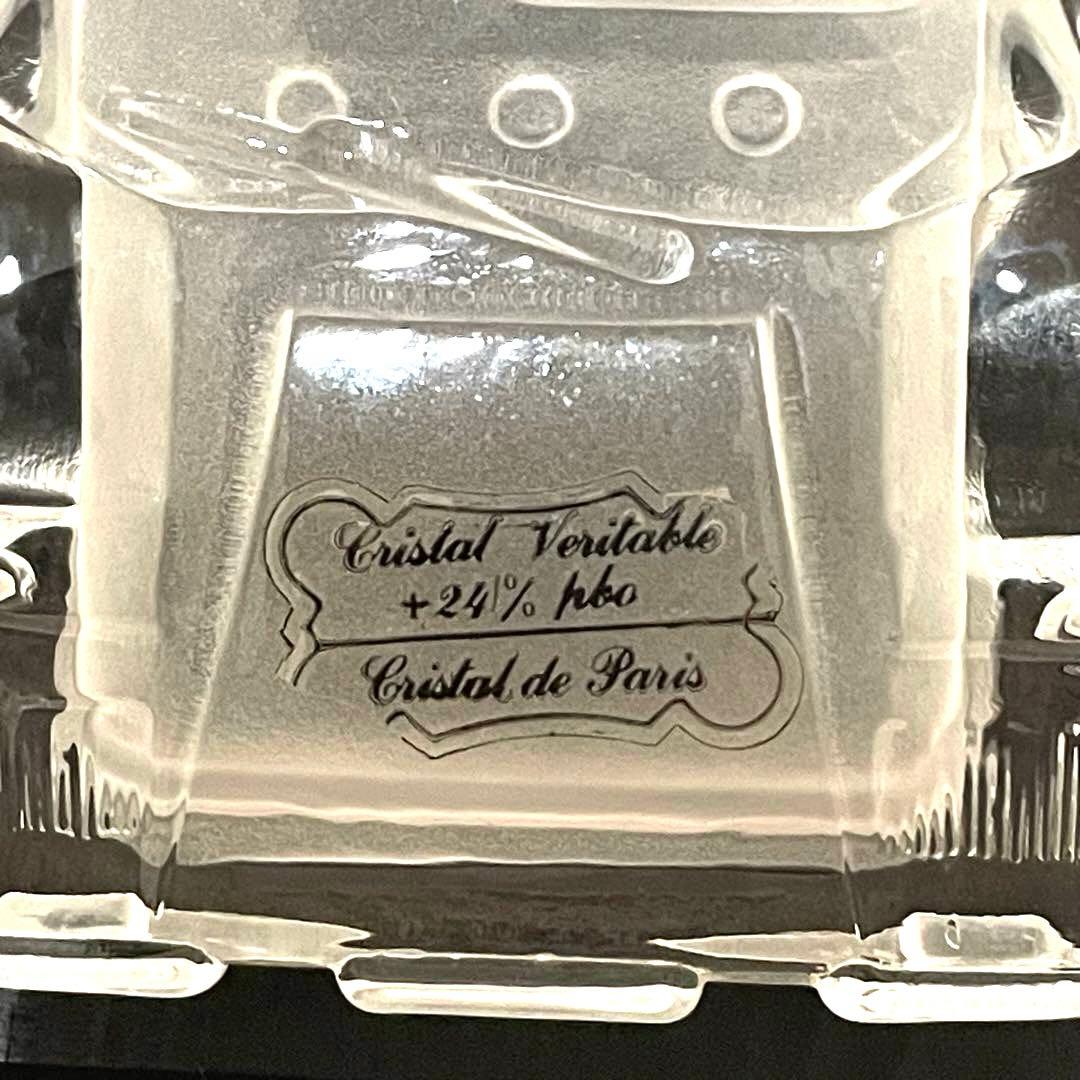 ランボルギーニ　カウンタック　クリスタル　ガラス　置物　台座付き