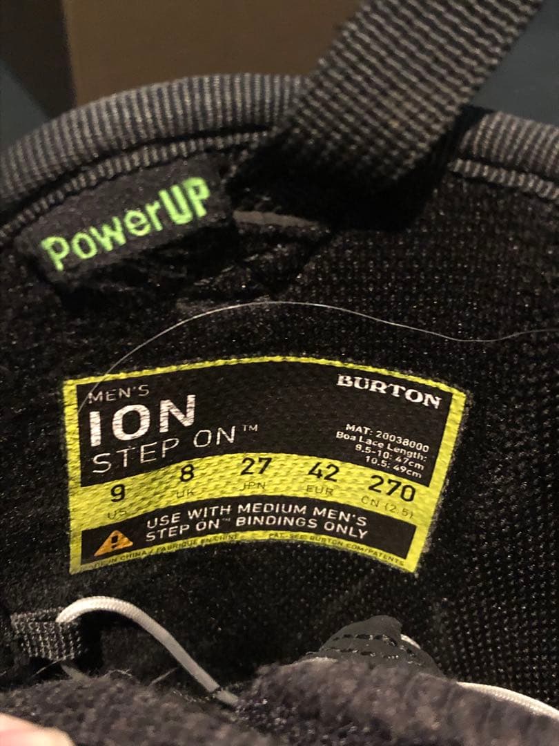 バートン　ステップオンセット　Burton ION STEP ON 27