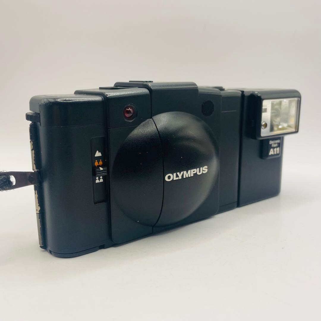 美品　OLYMPUS XA2 A11付き オリンパス フィルムカメラ