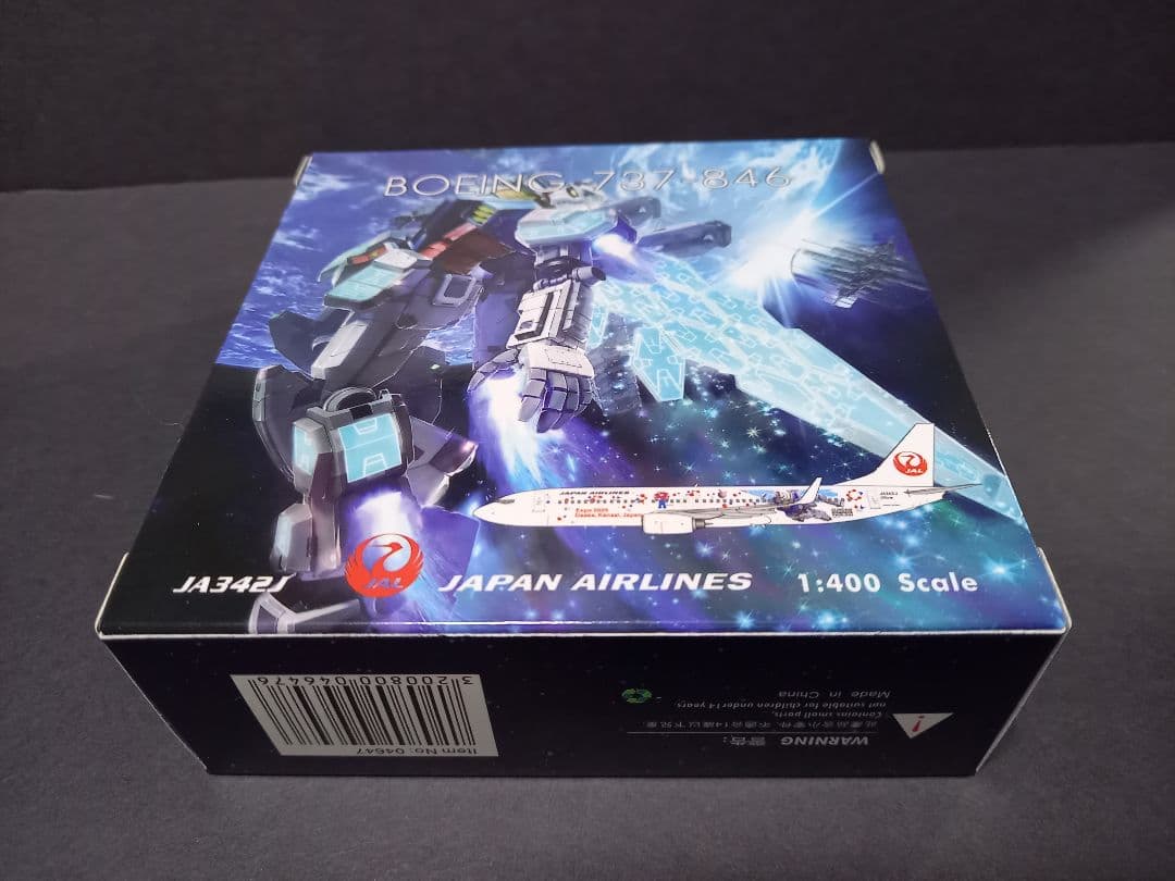 phoenix 1/400 JAL B737-846 JA342J ガンダム