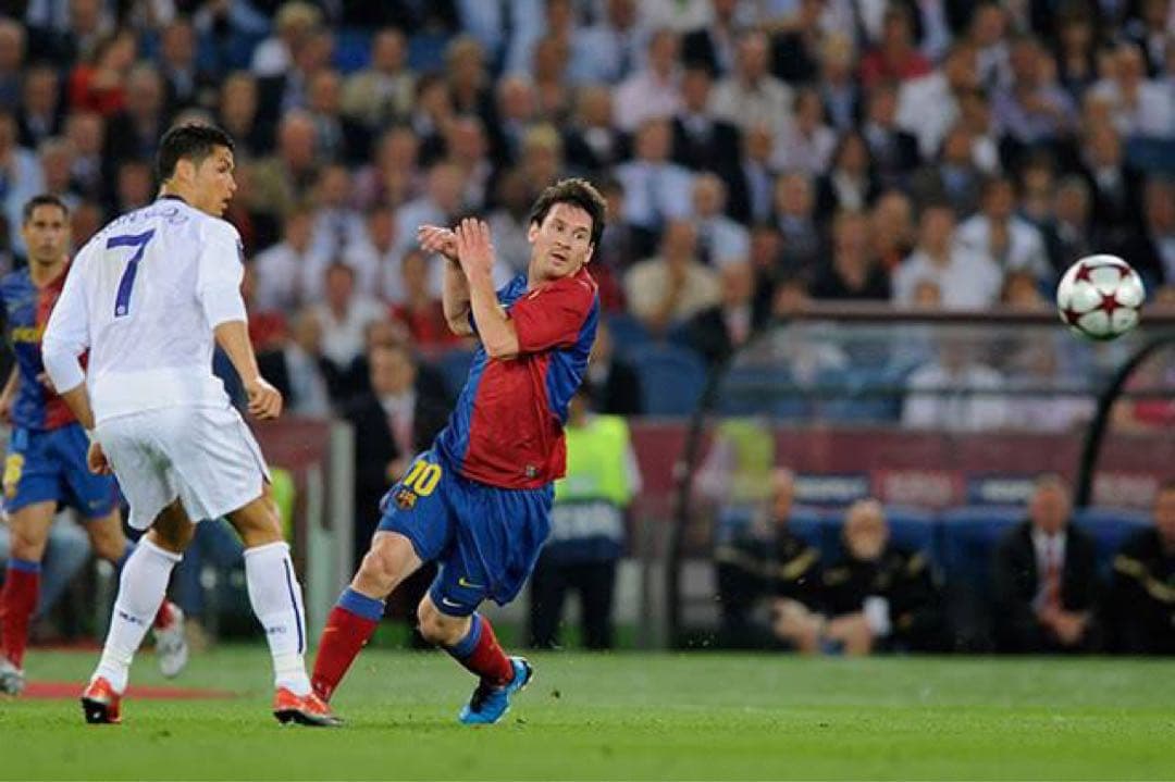 フィナーレ　2009 チャンピオンズリーグ決勝　ローマ　メッシ　ロナウド　新品