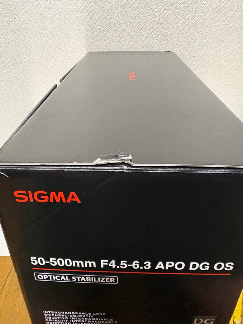 レンズ(ズーム) SIGMA APO 50-500mm F4.5-6.3 DG OS HSM