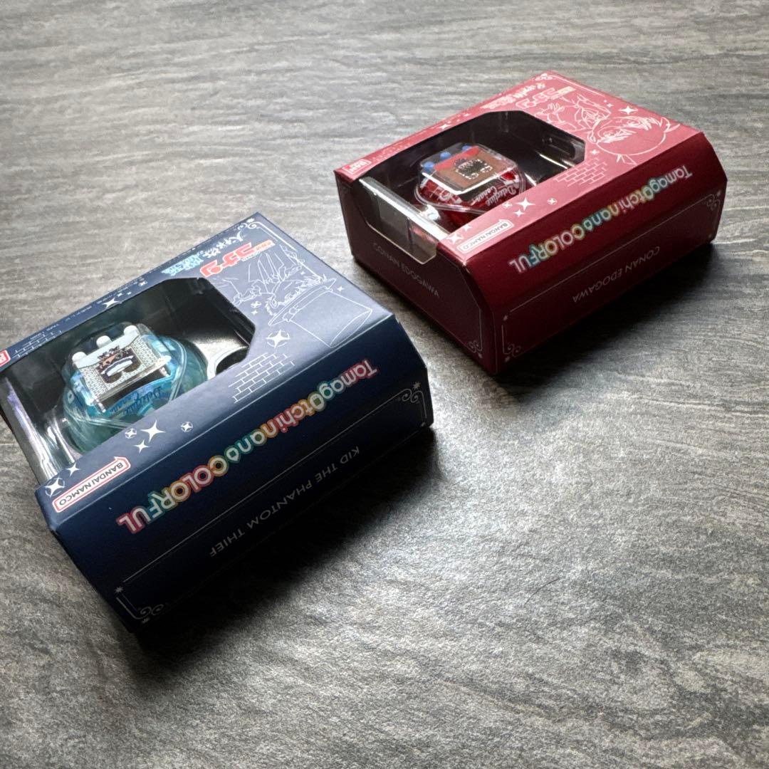 名探偵コナン Tamagotchi nano COLORFUL 赤 青 2点