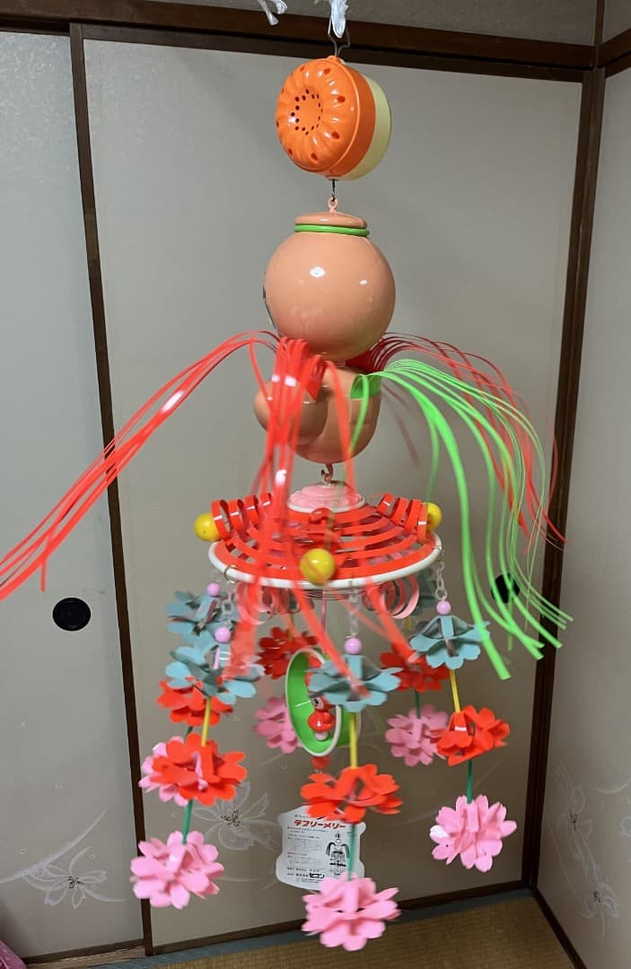 レトロ ワンタッチメリーゴーランド（中古）