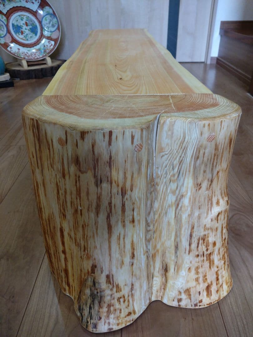 テレビ台➕️杉板　ケンケン❕