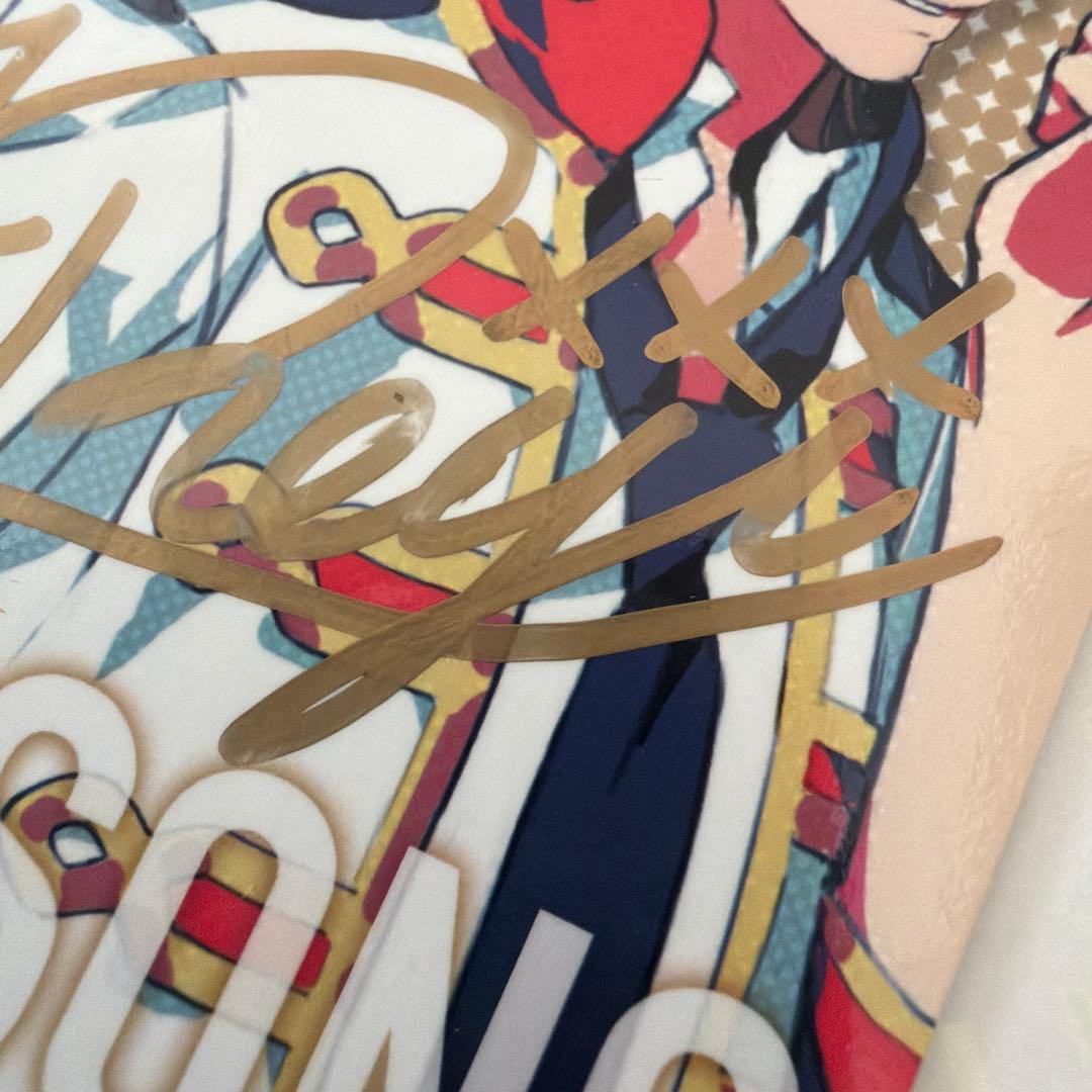 うたプリ　アイドルソング　嶺二＆藍　初回特典　直筆サイン入りカード　 CD