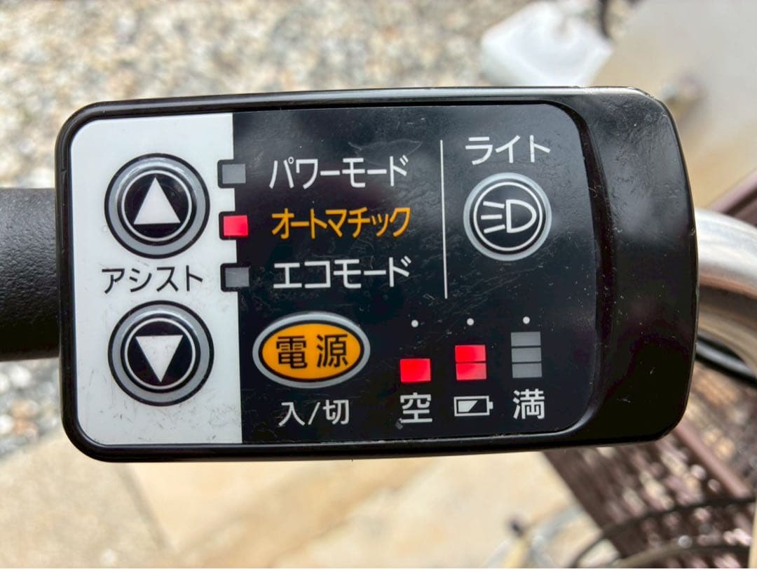 電動自転車　№8179 パナソニック　リチウムビビspecil7 26インチ