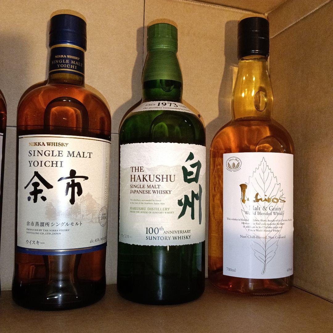 ニッカウヰスキー シングルモルト 5本セット