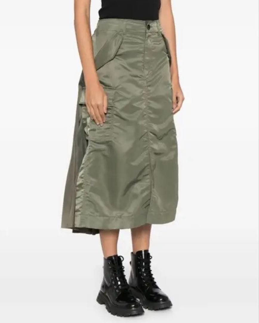スカート sacai Nylon Twill Skirt