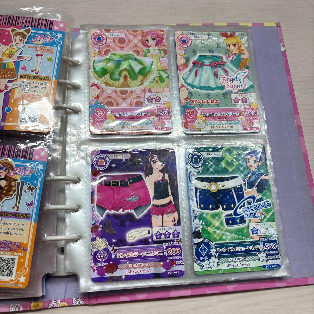 アイカツ！オフィシャルバインダー+カード72種類