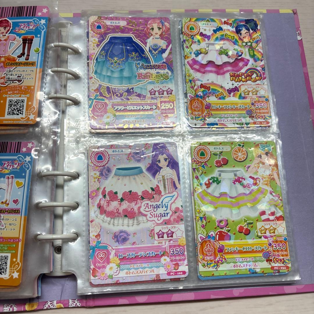 アイカツ！オフィシャルバインダー+カード72種類