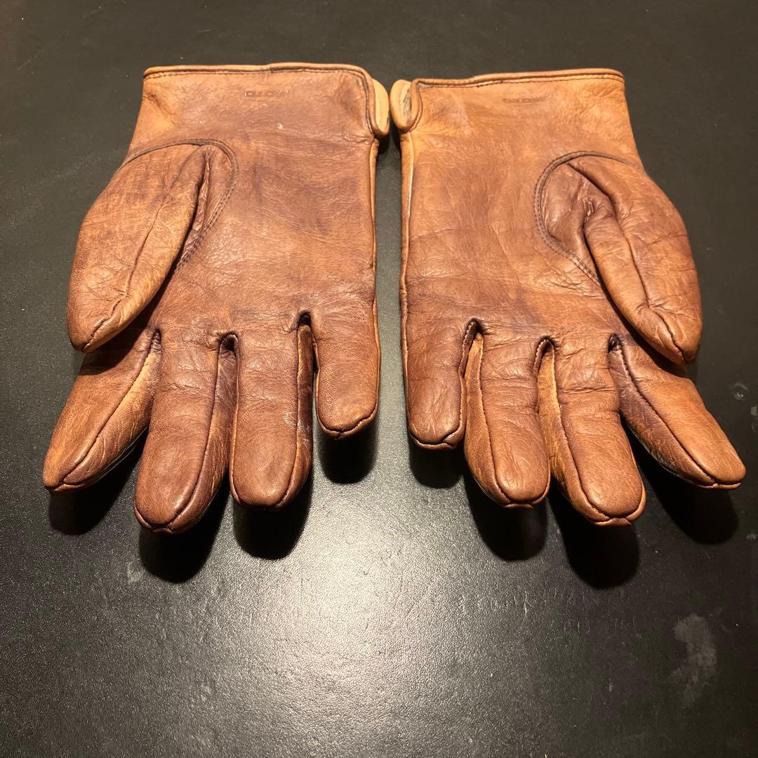 G*8様 moto/motor/レザーグローブ/カシミア