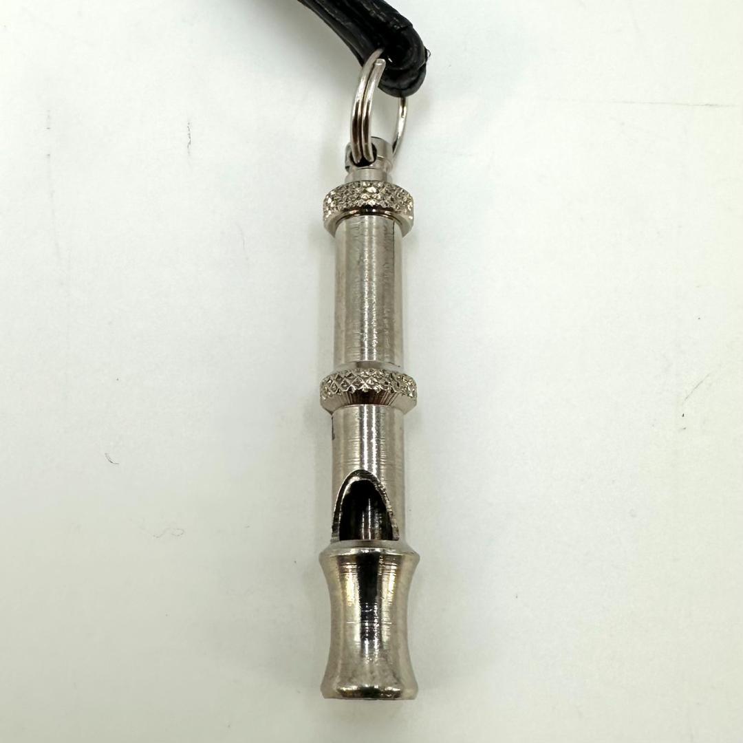 美品★HERMES エルメス ネックレス シフレ 超音波 ドッグホイッスル