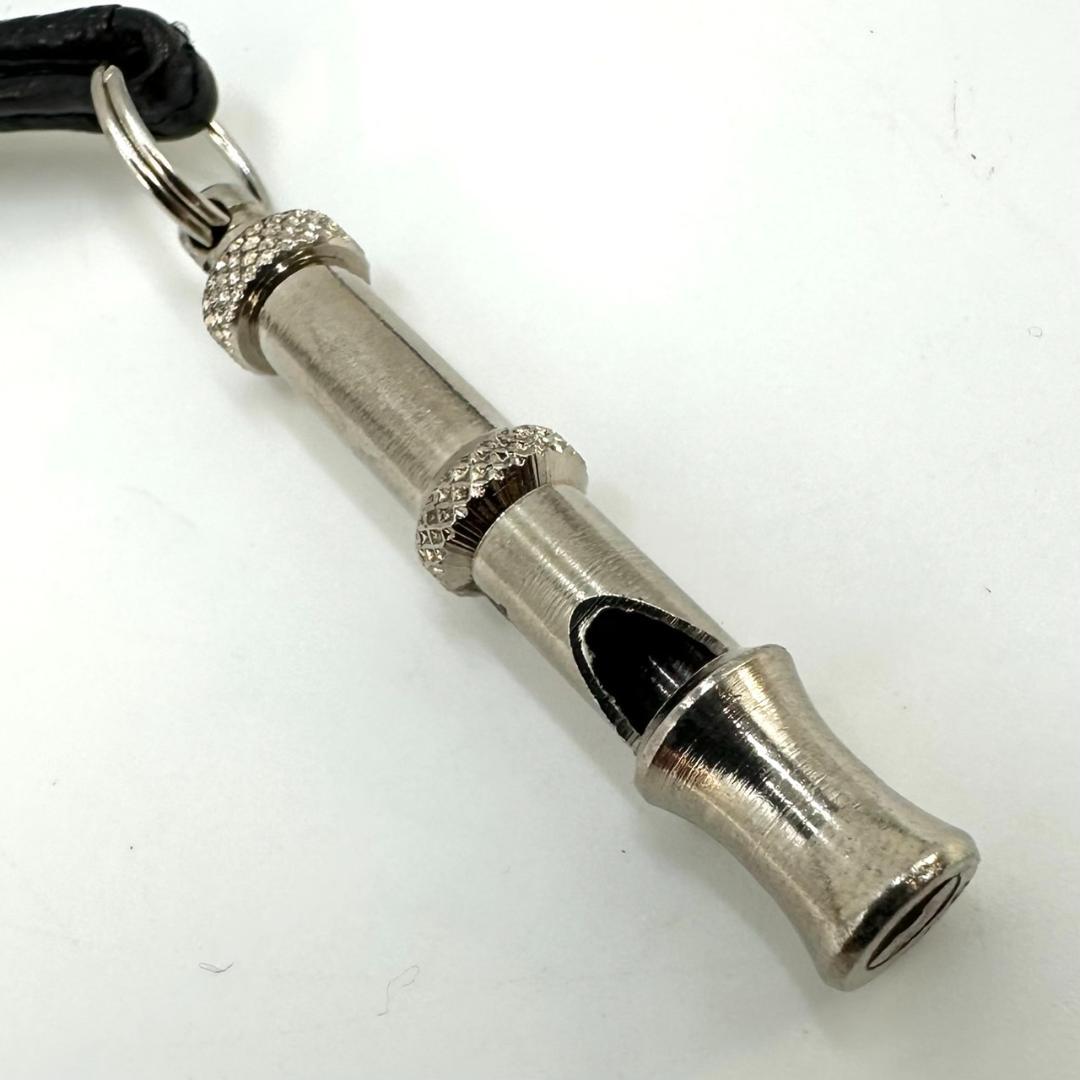 美品★HERMES エルメス ネックレス シフレ 超音波 ドッグホイッスル