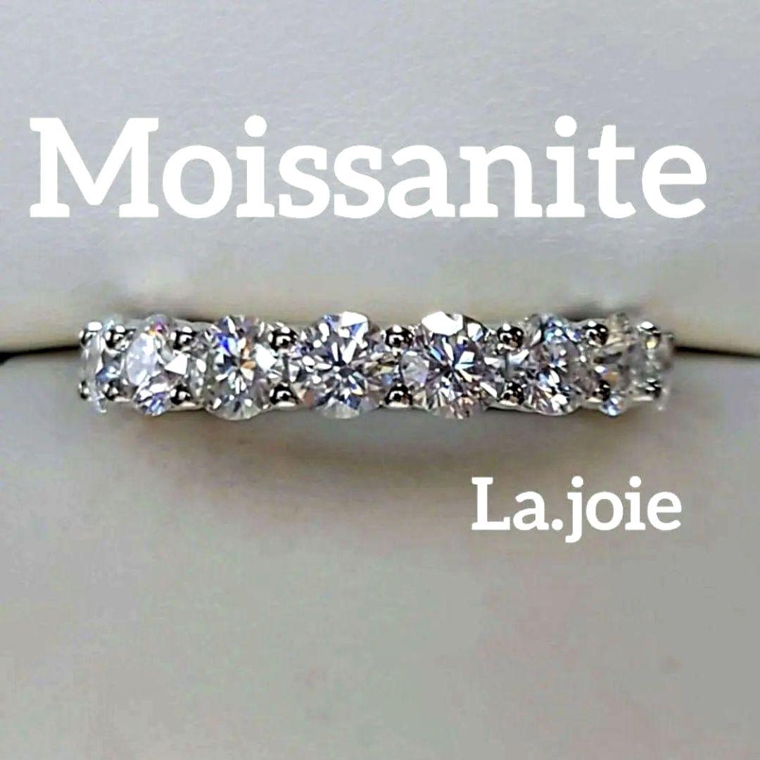 最高品質 モアサナイト フルエタニティ 【12号】4mm リング