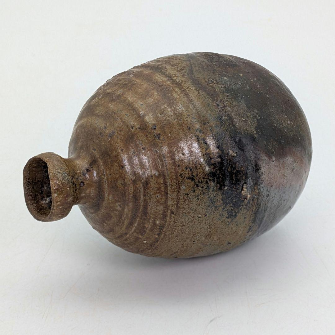 備前市無形文化財 木村玉舟 備前焼 徳利 共箱合布栞 とっくり 酒器 食器 在銘