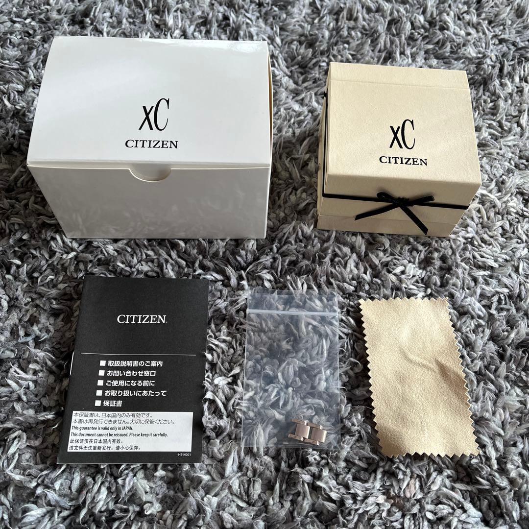 【美品！】CITIZEN XCクロスシー ハッピーフライト エコドライブ デイト