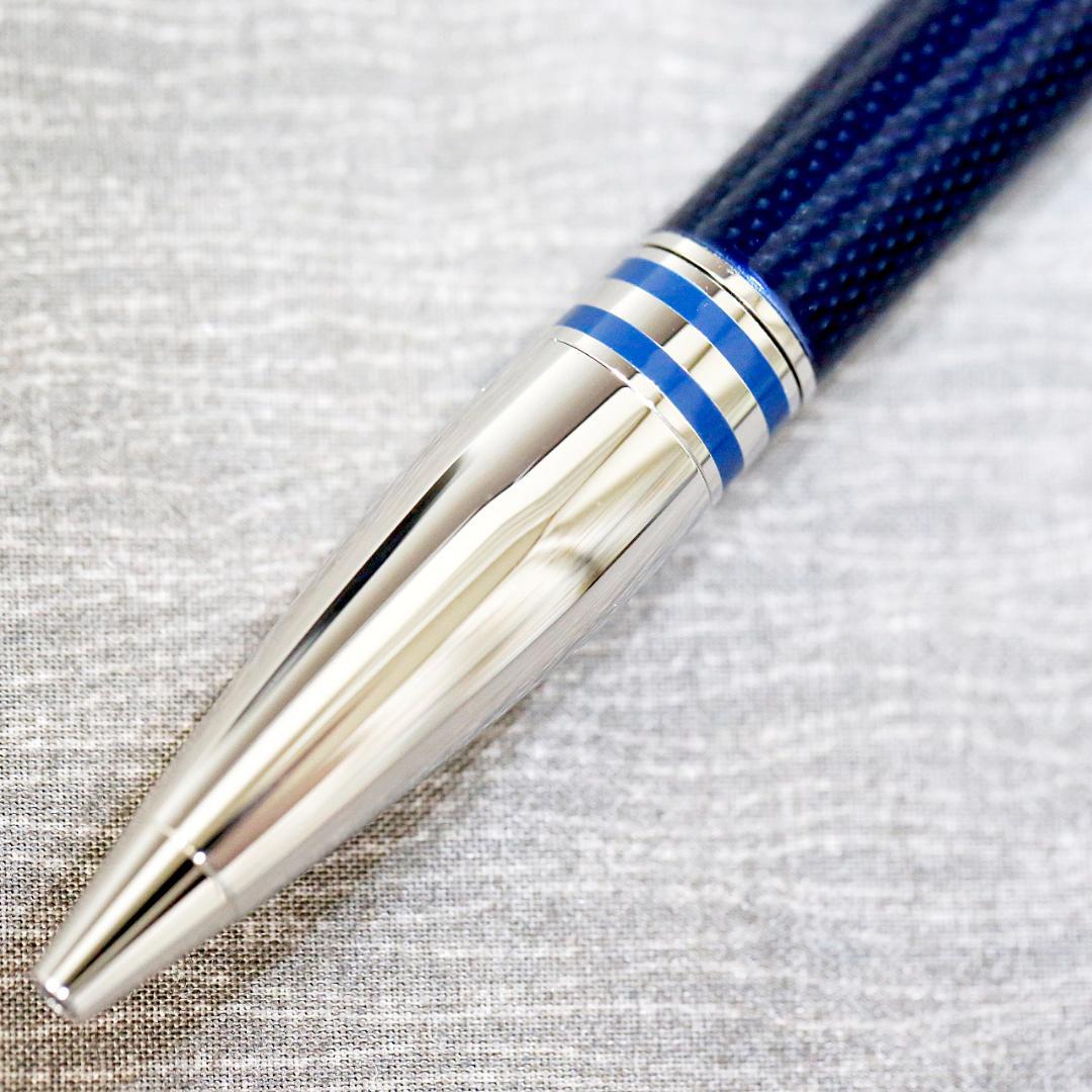【極美品】モンブラン ボールペン スターウォーカー ブループラネット メタル