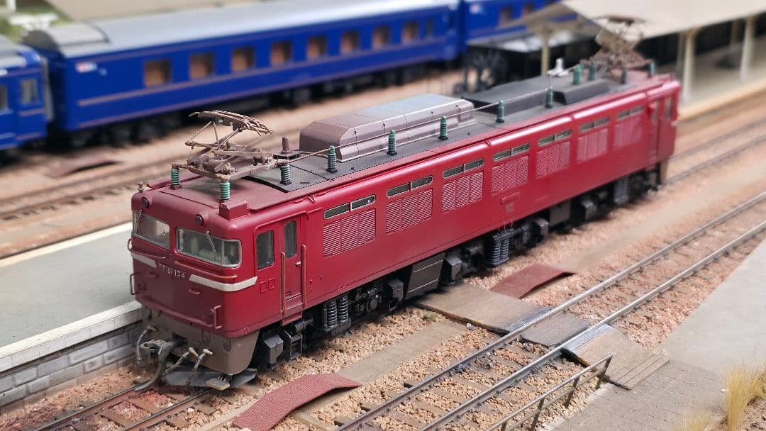 Tomix EF81改軌　13mm ゲージ