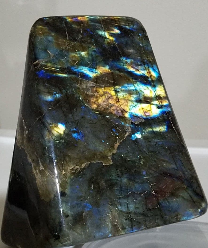 ラブラドライト 発色多数 希少